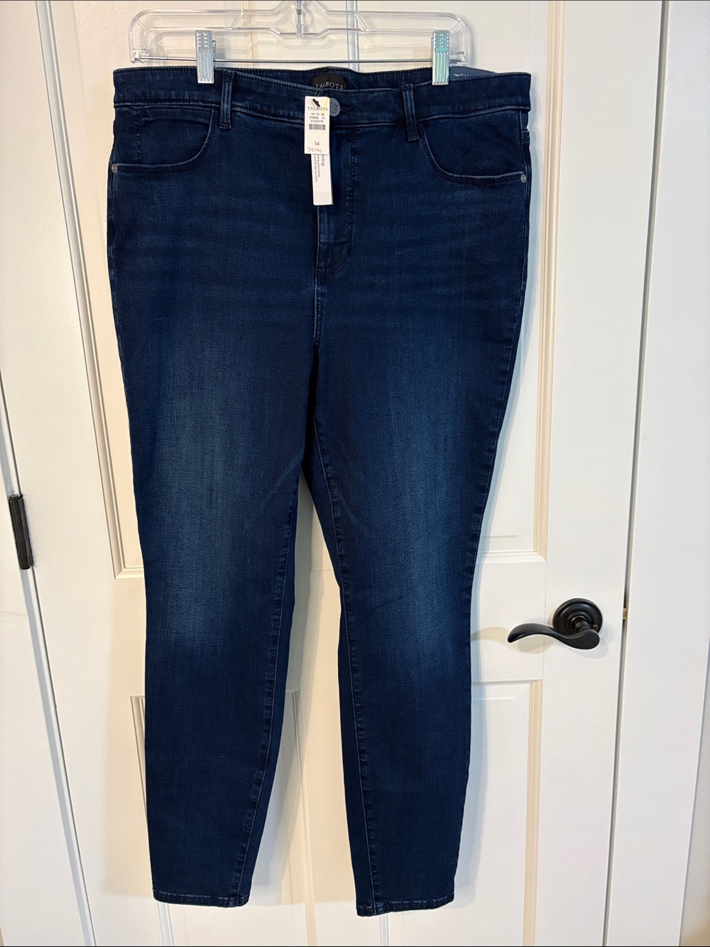 Talbots NWT Size 14 Jeggings in Dark Indigo
